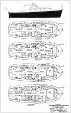 32' Power Cruiser by Sparkman &amp; Stephens